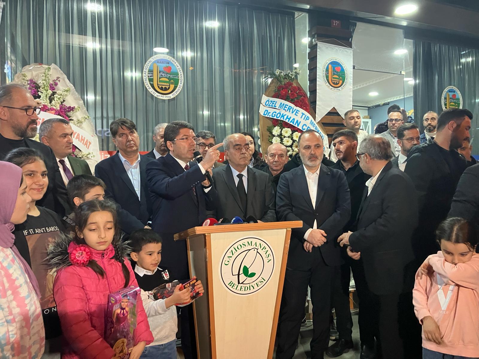 Adalet Bakanı Yılmaz Tunç, İstanbul'daki Bartınlılar Derneğinin Açılışını Yaptı
