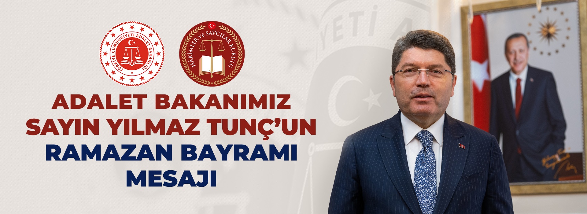 ADALET BAKANI YILMAZ TUNÇ’TAN RAMAZAN BAYRAMI MESAJI