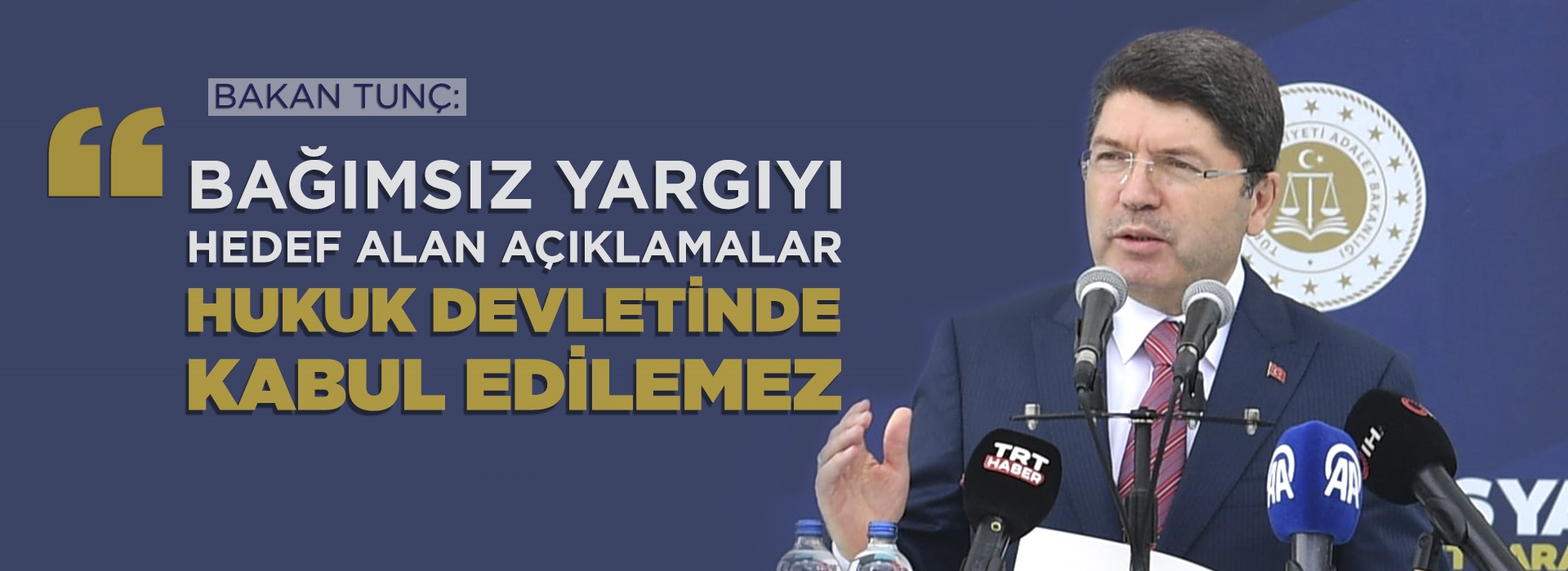 ADALET BAKANI YILMAZ TUNÇ, TOSYA ADALET SARAYI'NIN AÇILIŞINDA KONUŞTU