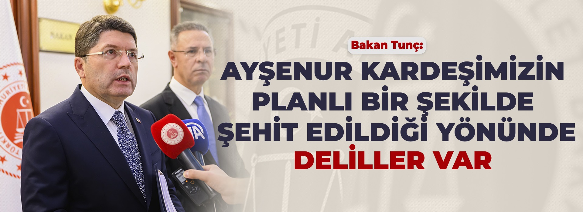 ADALET BAKANI YILMAZ TUNÇ, FİLİSTİN ANKARA BÜYÜKELÇİSİ İLE GÖRÜŞTÜ